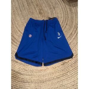 Nike Dri-FIT Detroit Pistons basketball shorts in blue size large - NEW